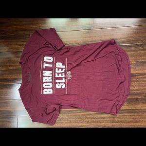 PINK sleeping gown 3/4 length sleeve